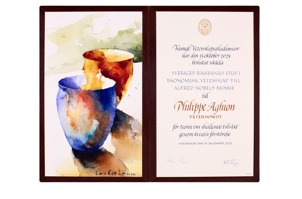 Philippe Aghion's diploma