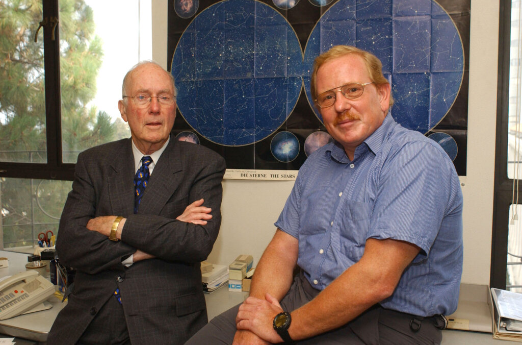 Reinhard Genzel & Charles Townes