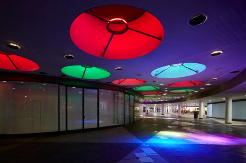 Nobel Week Lights (Shadow Playground/Sergels Torg under fontänen)