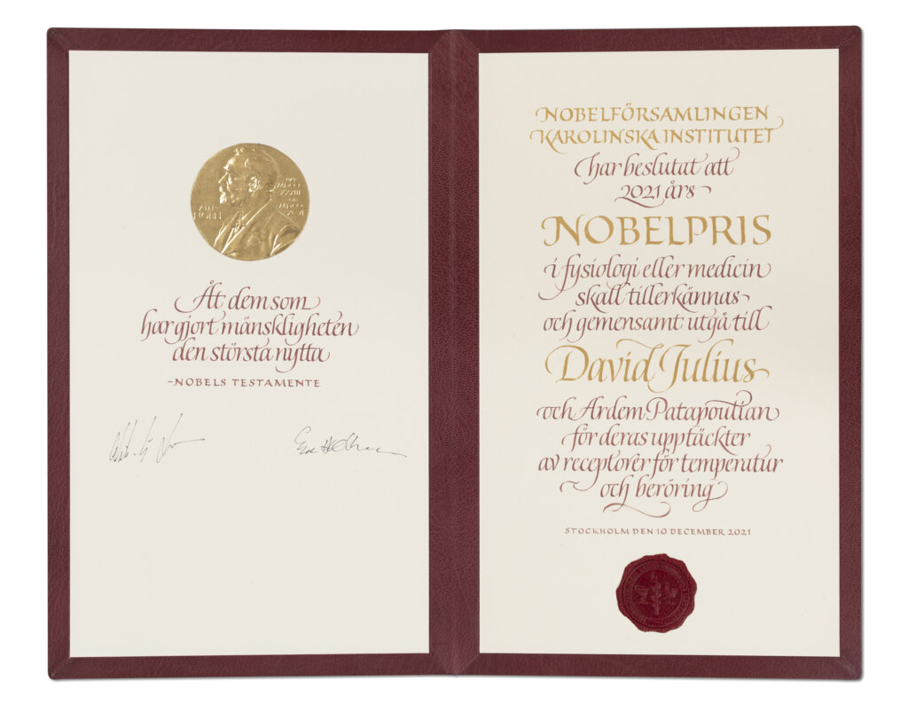 David Julius diploma