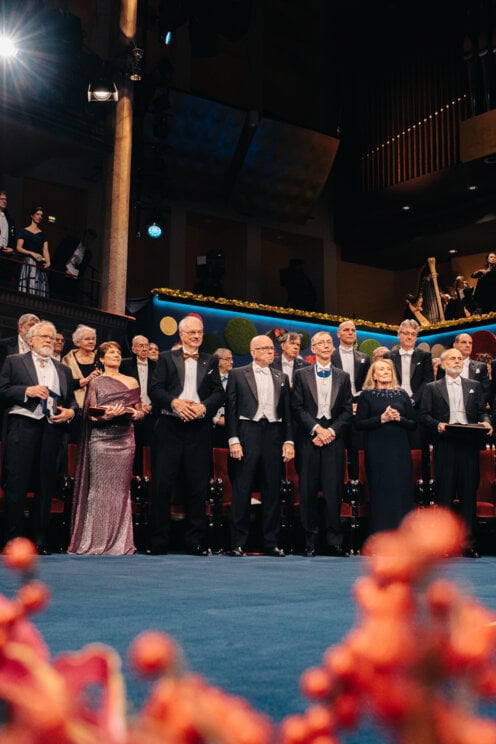 NOBEL PRIZE AWARD CEREMONY 2025 visual data 7