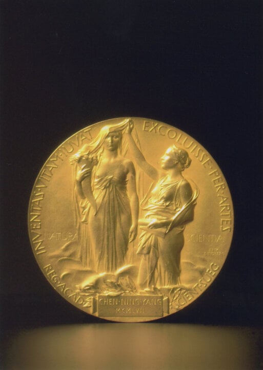 A Nobel Prize medal