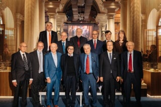2025 Nobel Prize laureates gathered in Stockholm