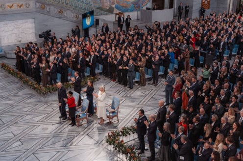 Nobel Peace Prize award ceremony 2025