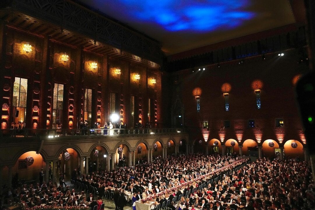 Nobel Prize banquet 2025