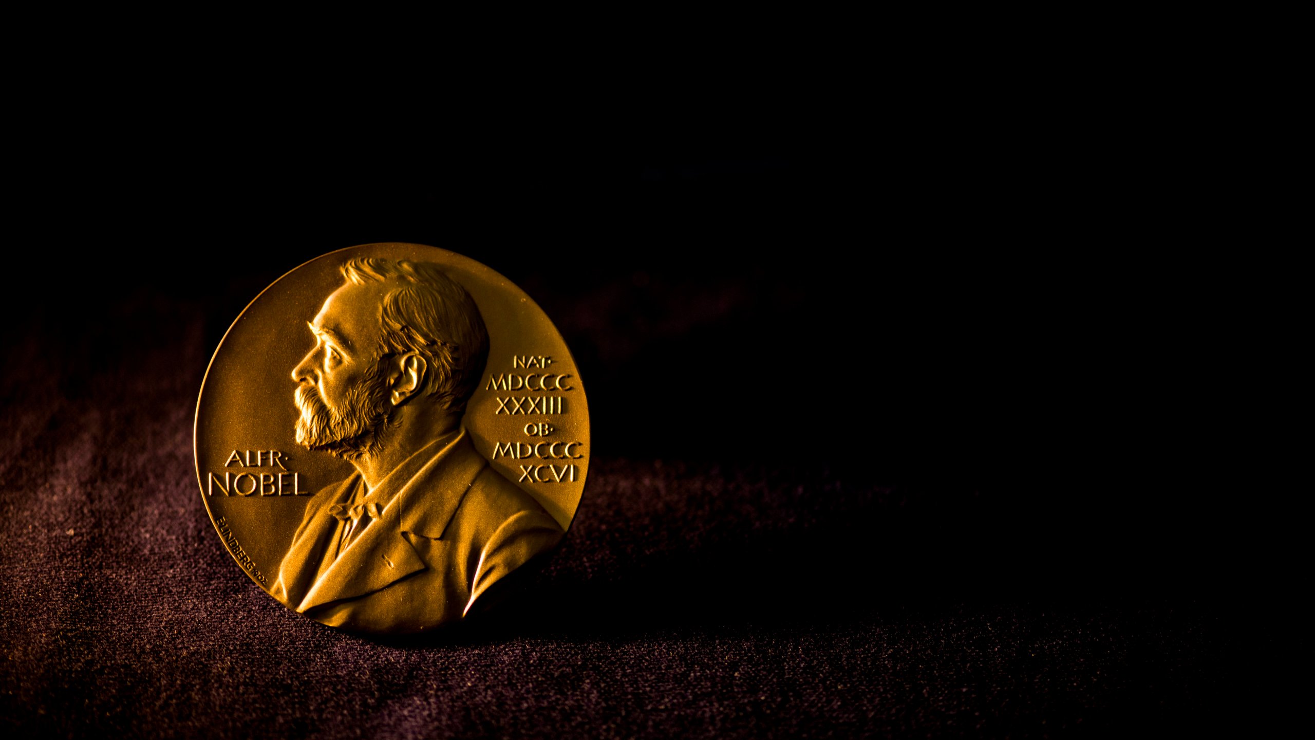 The Nobel Prizes medal. Photo: Alexander Mahmoud 2018 