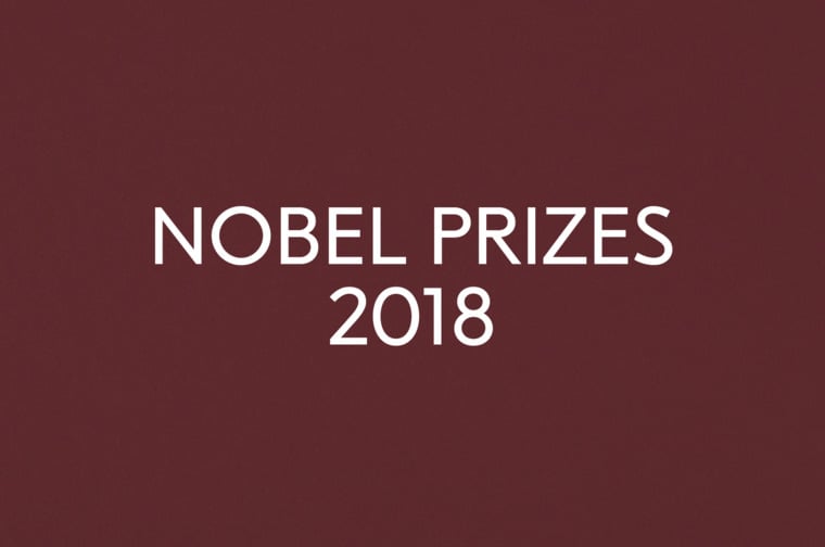 Nobel prizes burgundy 2018