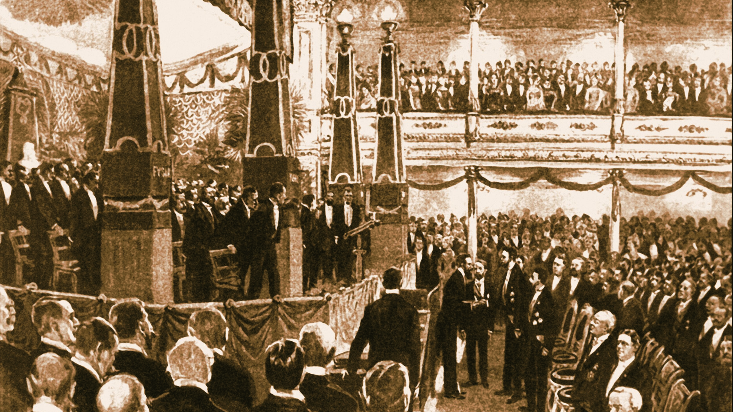 The first Nobel Prize award ceremony 1901