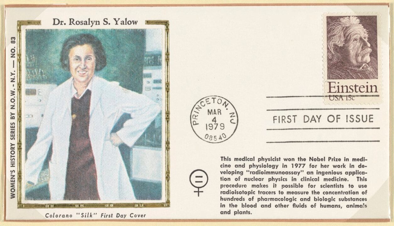 The back of a first-day letter