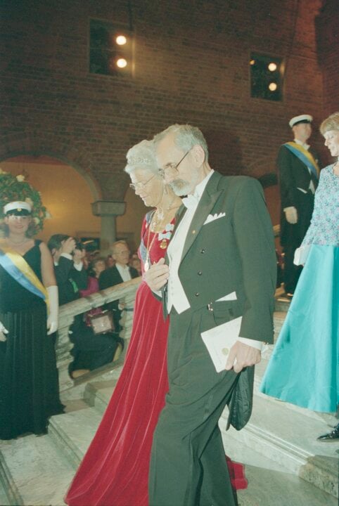 Robert F. Curl Jr. at the Nobel Banquet