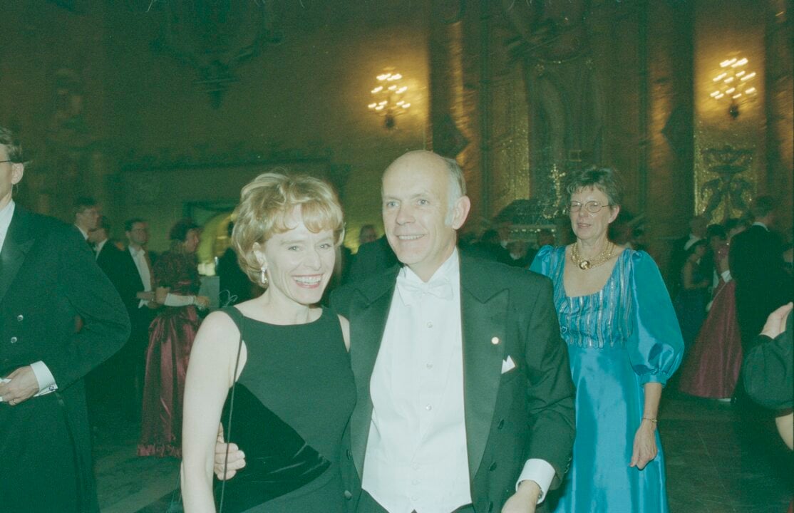 Richard E. Smalley at the Nobel Banquet