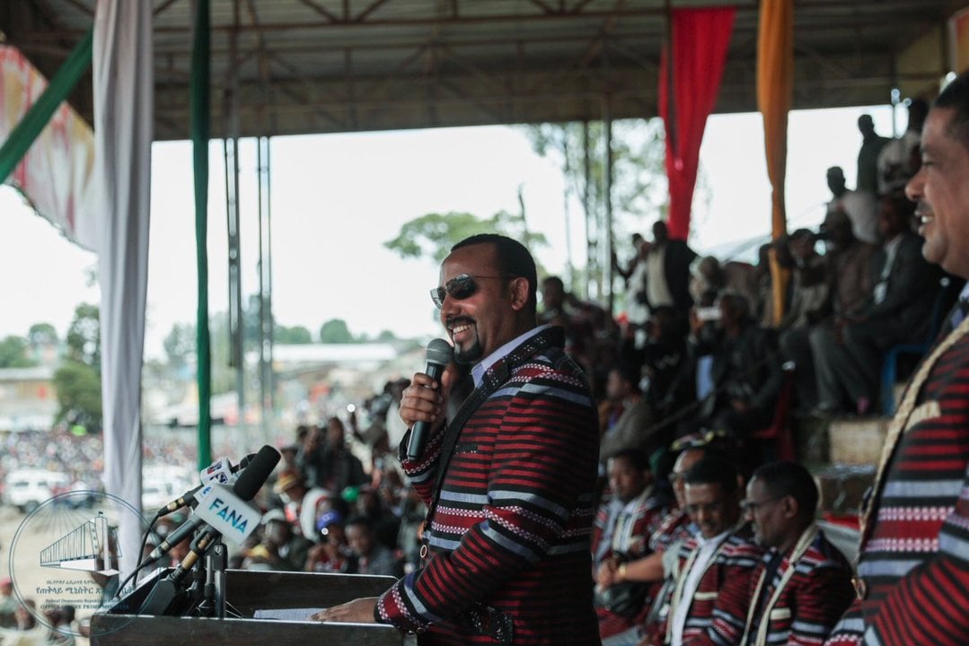 Abiy Ahmed Ali in Ethiopia.