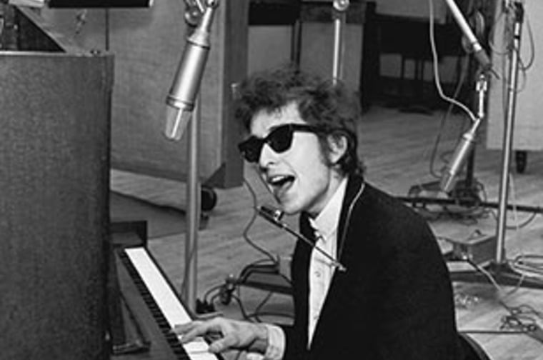 Recording session for Bringing It All Back Home album. Copyright Â© Daniel Kramer/courtesy of TASCHEN