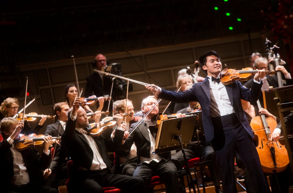 Violinist Ray Chen and the Stockholm Royal Philharmonic Orchestra 