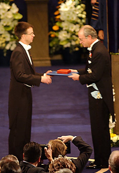 Eric A. Cornell and His Majesty the King