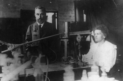 Pierre and Marie Curie