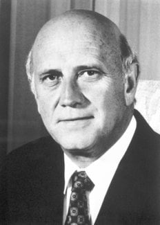 F.W. de Klerk