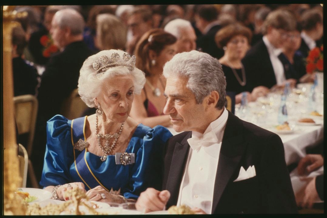 Jack Steinberger at the Nobel Banquet