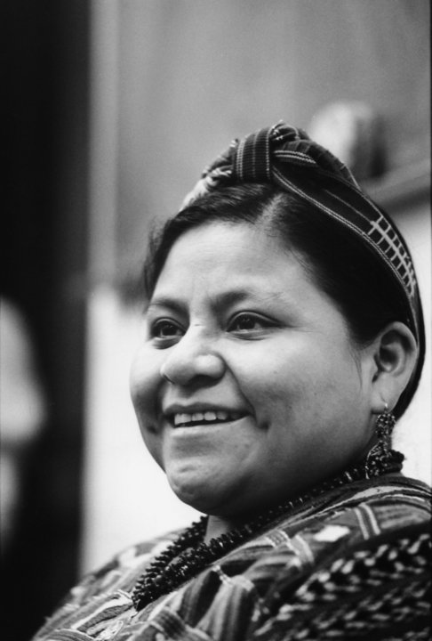 Portrait of Rigoberta MenchÃº Tum