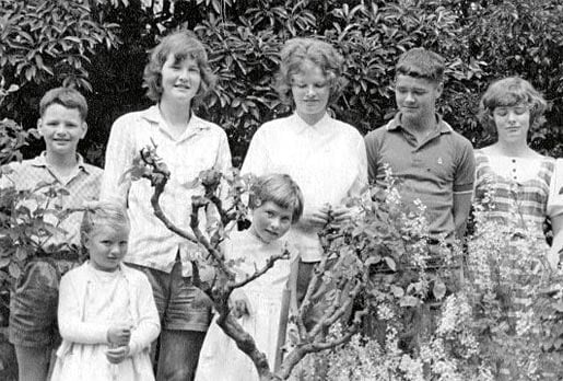 All seven Blackburn family siblings