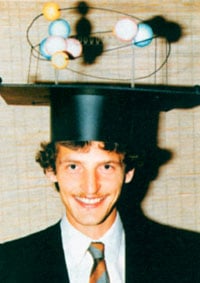 W.K. shortly after defending his PhD       thesis in May 1986.