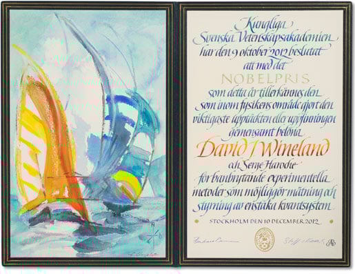 Nobel diploma