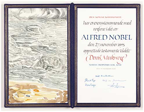 Nobel diploma