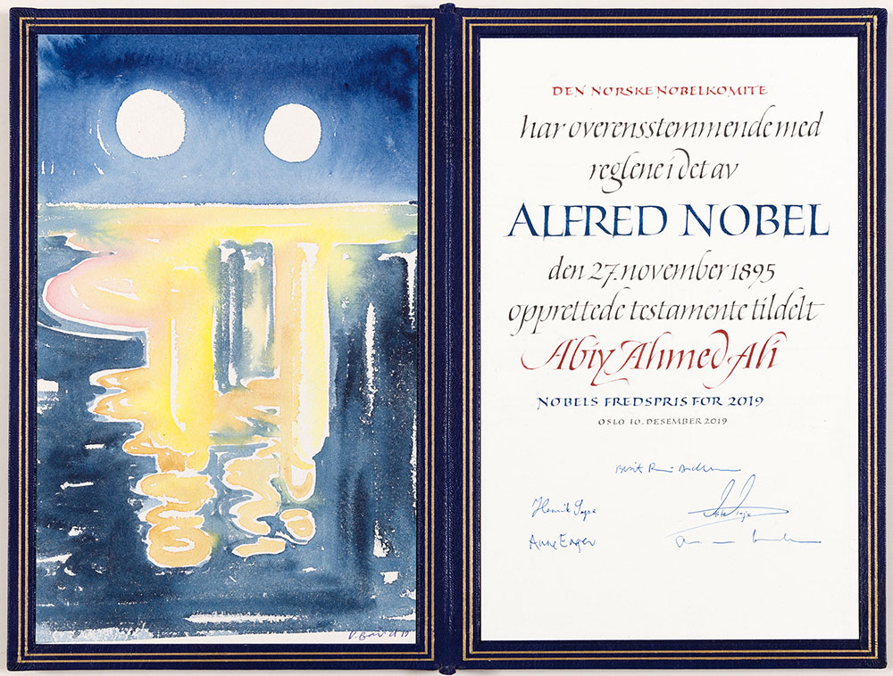 Nobel Diploma