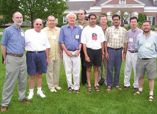 Albany reunion picture at the 2005 Gordon Conference