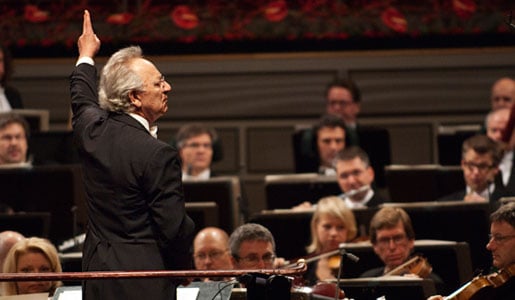 Conductor Yuri Temirkanov