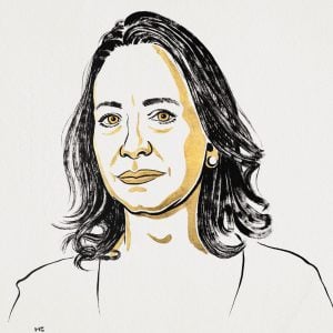 Drawing of Maria Corina Machado